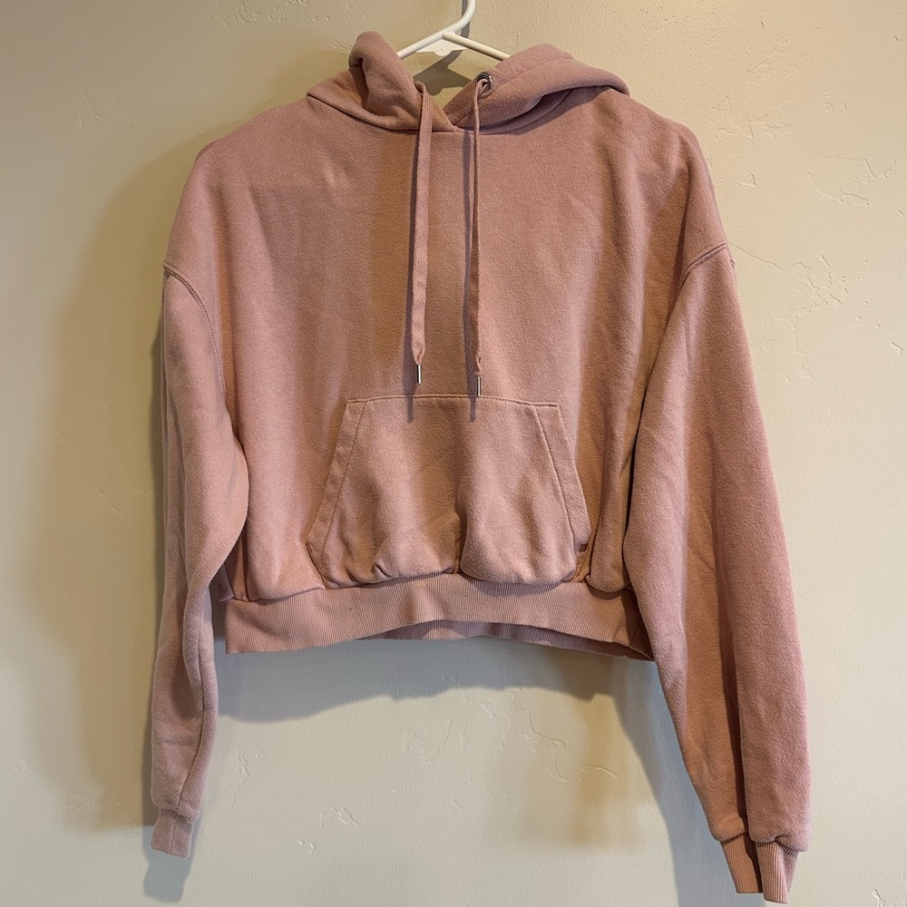 Divided H&M Basic Crop Hoodie